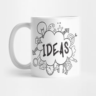 Brain searching idea Mug